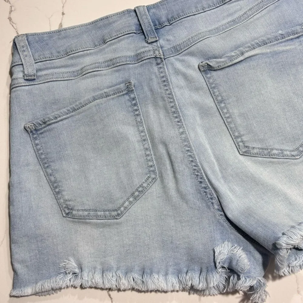 REWASH | Juniors The Wedge Vintage Reunion Super High Rise Denim Shorts 9/29